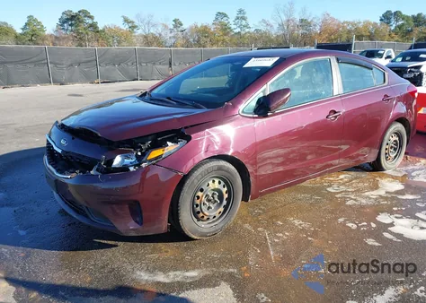 2018 Kia Forte Lx z USA, uszkodzony, nr VIN 3KPFK4A71JE282018
